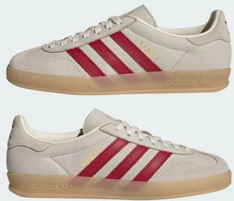 adidas Gazelle Indoor Exclusive for Beauty & . Cream White/Team Victory Red/Gum IH9676 Cheap adidas Gazelle Indoor Exclusive for Beauty & . Cream White/Team Victory Red/Gum IH9676
