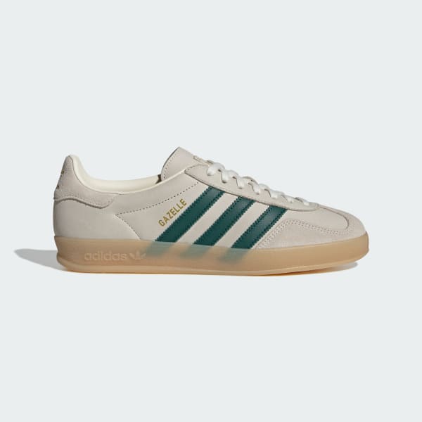 adidas Gazelle Indoor Exclusive for Bshop Cream White/Collegiate Green/Gum IH9675