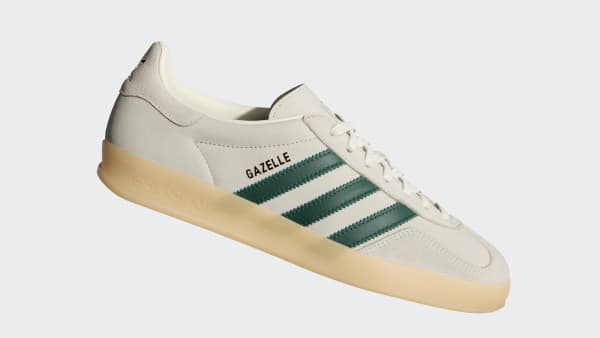 Order adidas Gazelle Indoor Exclusive for Bshop Cream White/Collegiate Green/Gum IH9675