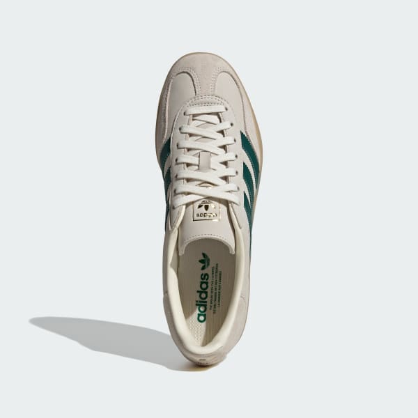 Lookbook adidas Gazelle Indoor Exclusive for Bshop Cream White/Collegiate Green/Gum IH9675
