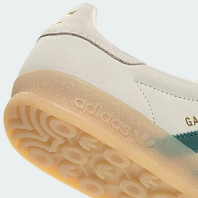 adidas Gazelle Indoor Exclusive for Bshop Cream White/Collegiate Green/Gum IH9675 1