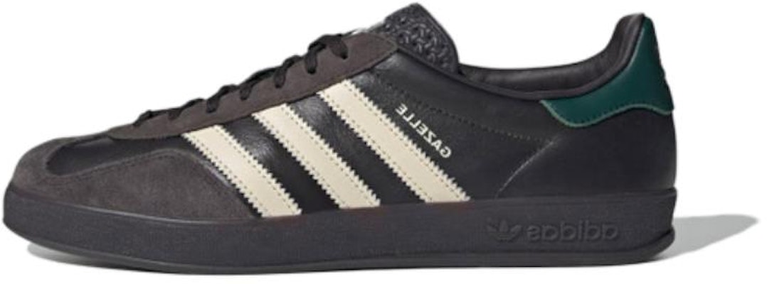 adidas Gazelle Indoor Leather 'Black Brown Green' IH0374 Buy adidas Gazelle Indoor Leather 'Black Brown Green' IH0374