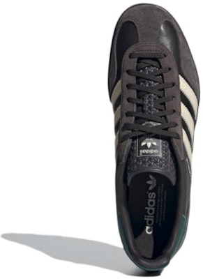 adidas Gazelle Indoor Leather 'Black Brown Green' IH0374 Lookbook adidas Gazelle Indoor Leather 'Black Brown Green' IH0374