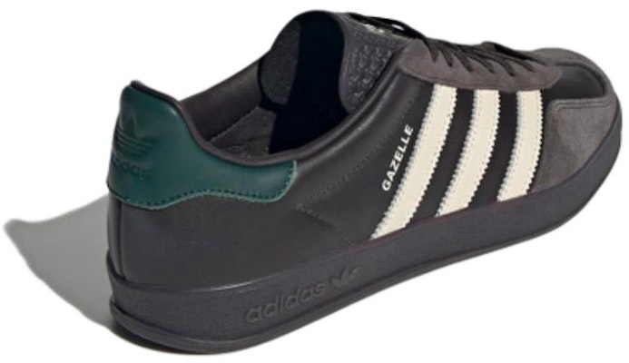 adidas Gazelle Indoor Leather 'Black Brown Green' IH0374 Shop adidas Gazelle Indoor Leather 'Black Brown Green' IH0374