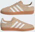 Sizing 阿迪达斯 Gazelle 室内版 魔法米色/核心白/生胶 HQ5154