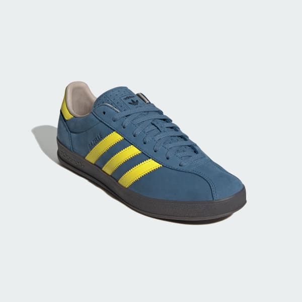 Shop Zapatillas Adidas Gazelle Indoor Pro - Estilo Icónico y Rendimiento Verde/Amarillo/Gris JR8838
