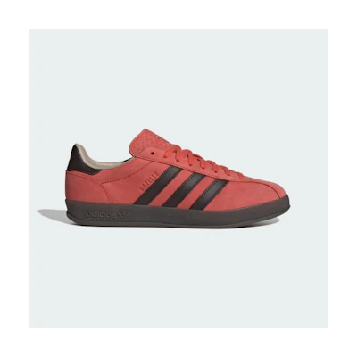 Adidas Gazelle Indoor Pro Shoes for Basketball Crew Red/Supplier Colour/Charcoal