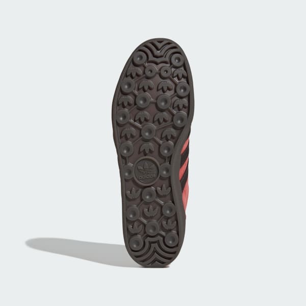 Shop アディダス ガゼル インドア プロ バスケットボールシューズ クルーレッド/チャコール JR8839