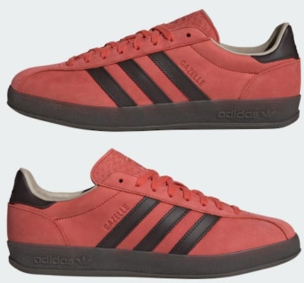 Adidas Gazelle Indoor Pro Shoes for Basketball Crew Red/Supplier Colour/Charcoal JR8839 Sizing Adidas Gazelle Indoor Pro Shoes for Basketball Crew Red/Supplier Colour/Charcoal JR8839