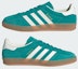 Cheap Adidas Gazelle Indoor Pure Teal/Off White/Gold Metallic JQ8391