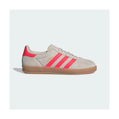 Adidas Gazelle Indoor Shoes Beige/Lucid Red/Cloud White