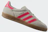 Lookbook Adidas Gazelle Indoor Shoes Beige/Lucid Red/Cloud White JR3840