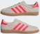 Adidas Gazelle Indoor Shoes Beige/Lucid Red/Cloud White JR3840