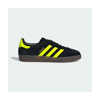 adidas Gazelle Indoor Shoes Core Black/Solar Yellow/Cloud White