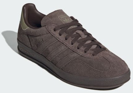 아디다스 가젤 인도어 신발 다크 브라운/다크 브라운/오빗 그린 JQ8402 Shop 아디다스 가젤 인도어 신발 다크 브라운/다크 브라운/오빗 그린 JQ8402