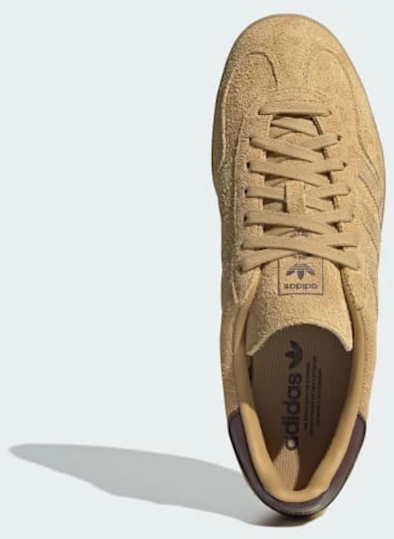 Adidas Gazelle Indoor Scarpe Beige Dorato/Beige Dorato/Supplier Colour JQ8400 Lookbook Adidas Gazelle Indoor Scarpe Beige Dorato/Beige Dorato/Supplier Colour JQ8400