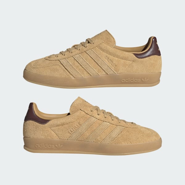 Sizing Adidas Gazelle Indoor Golden Beige/Supplier Colour Kasut Lelaki. JQ8400
