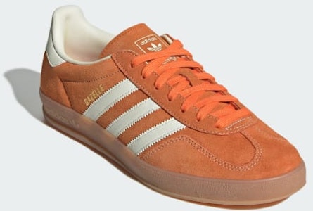 Adidas Gazelle 室內鞋 橙色/米白色/金屬金 JQ8392 Purchase Adidas Gazelle 室內鞋 橙色/米白色/金屬金 JQ8392
