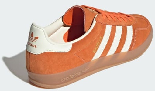 Adidas Gazelle 室內鞋 橙色/米白色/金屬金 JQ8392 Details for Adidas Gazelle 室內鞋 橙色/米白色/金屬金 JQ8392