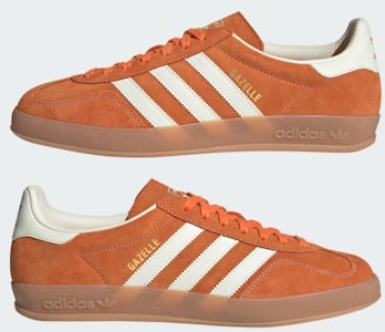 Adidas Gazelle 室內鞋 橙色/米白色/金屬金 JQ8392 Cheap Adidas Gazelle 室內鞋 橙色/米白色/金屬金 JQ8392