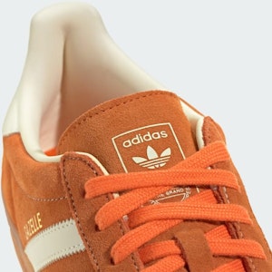Adidas Gazelle 室內鞋 橙色/米白色/金屬金 JQ8392 2