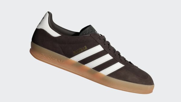 Lookbook Adidas Gazelle Indoor Sneakers Aurora Coffee/Core White/Gum HQ5152