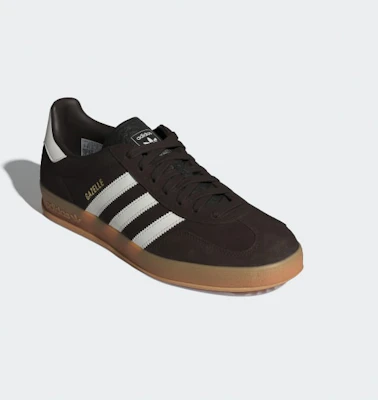 Adidas Gazelle Indoor Sneakers Aurora Coffee/Core White/Gum HQ5152 Details for Adidas Gazelle Indoor Sneakers Aurora Coffee/Core White/Gum HQ5152