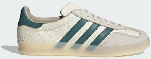 Adidas Gazelle Indoor Sneakers Cream White/Preloved Teal/Wonder White JR3837 Adidas Gazelle Indoor Sneakers Cream White/Preloved Teal/Wonder White JR3837