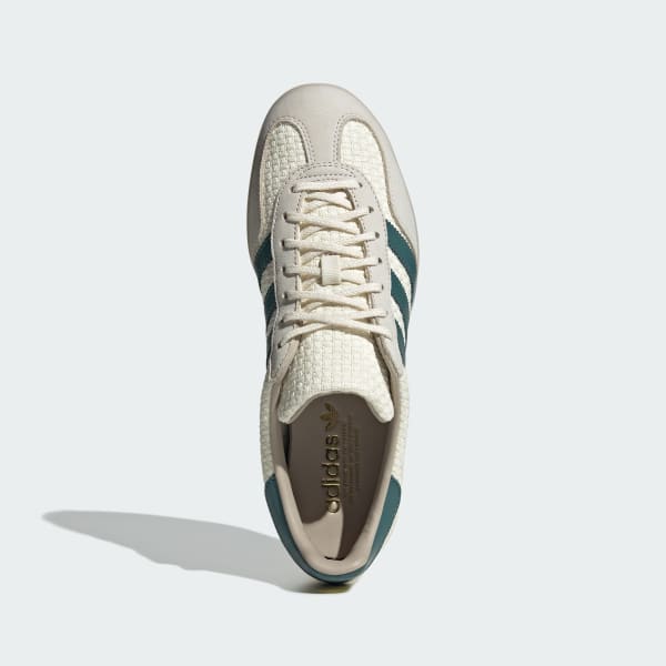 Lookbook Adidas Gazelle Indoor Sneakers Cream White/Preloved Teal/Wonder White JR3837