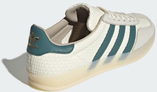 阿迪达斯 Gazelle 室内运动鞋 米白/复古蓝绿色/奇妙白 JR3837 Purchase 阿迪达斯 Gazelle 室内运动鞋 米白/复古蓝绿色/奇妙白 JR3837