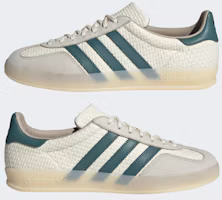 Cheap Adidas Gazelle 室內運動鞋 乳白/復古青綠/奇蹟白 JR3837