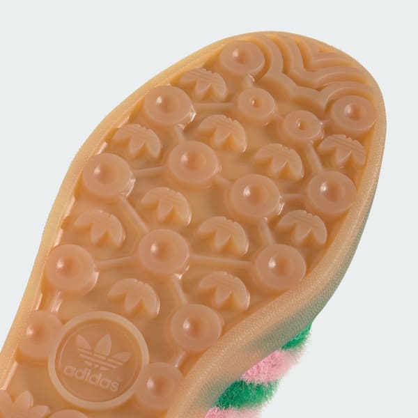 Cheap (W) アディダス ガゼル インドア スニーカー グリーン/グロウピンク/ガムソール JP8342