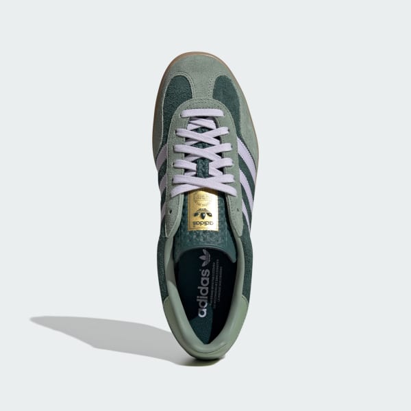 Order Adidas Gazelle Indoor Mineral Green/Silver Dawn/Silver Green Kasut Sneakers. JI0323
