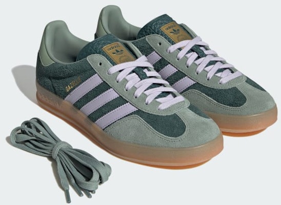 Adidas Gazelle Indoor Sneakers Mineral Green/Silver Dawn/Silver Green JI0323 Cheap Adidas Gazelle Indoor Sneakers Mineral Green/Silver Dawn/Silver Green JI0323