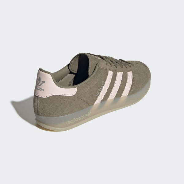 Purchase Adidas Gazelle 室內運動鞋 橄欖綠/奇蹟粉/粘土色 IH9641