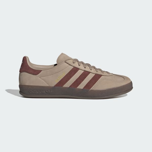 Adidas Gazelle Indoor Sneakers Trace Khaki/Fox Brown/Cloud White JQ8387