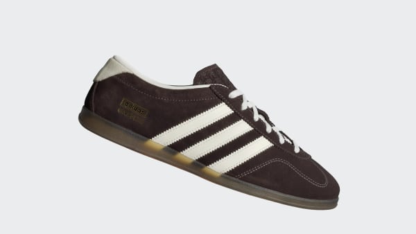 Order (W) 阿迪达斯 Gazelle Lo Pro 运动鞋 咖啡色/米白色/生胶底 IH6932