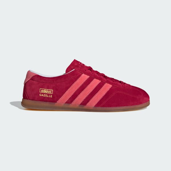 (Women) Adidas Gazelle Lo Pro Low Profile Sneakers Team Victory Red/Gum/Gum IH6944