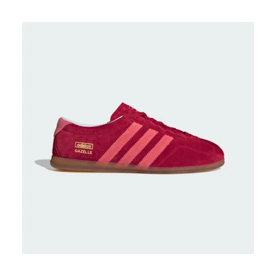 (W) Adidas Gazelle Lo Pro Low Profile Sneakers Team Victory Red/Gum/Gum
