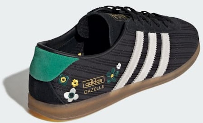 Adidas Gazelle Perfil Bajo Core Negro/Blanco Crema/Goma IH1890 Details for Adidas Gazelle Perfil Bajo Core Negro/Blanco Crema/Goma IH1890