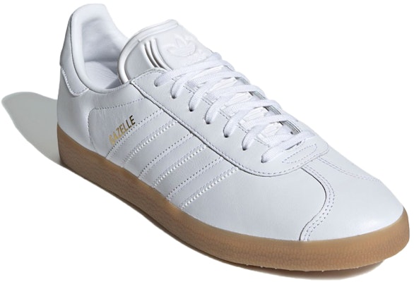 adidas Gazelle 'White Leather Gum' BD7479 Lookbook adidas Gazelle 'White Leather Gum' BD7479