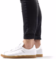 Sizing adidas originals Gazelle 低筒 板鞋 男女皆適 白色
