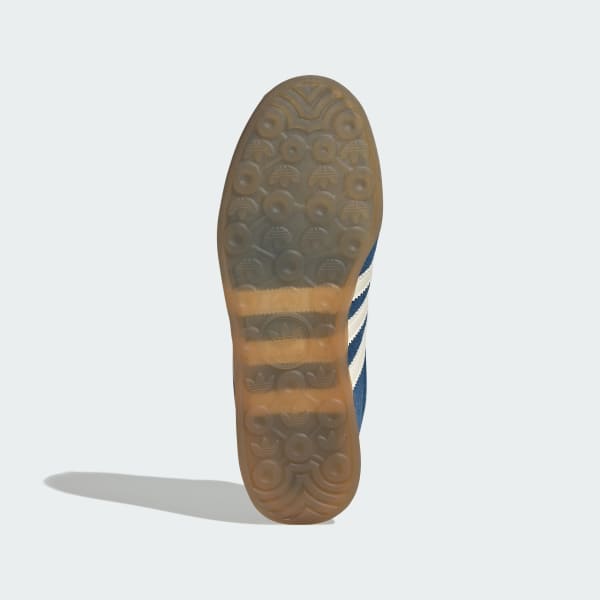 Lookbook Adidas Gazelle 低筒運動鞋 暗青/米白/橡膠 IH6941