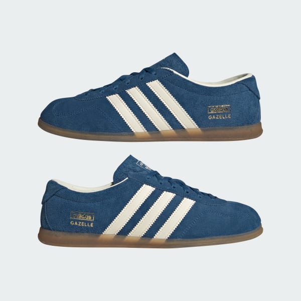 Sizing Adidas Gazelle 低筒運動鞋 暗青/米白/橡膠 IH6941