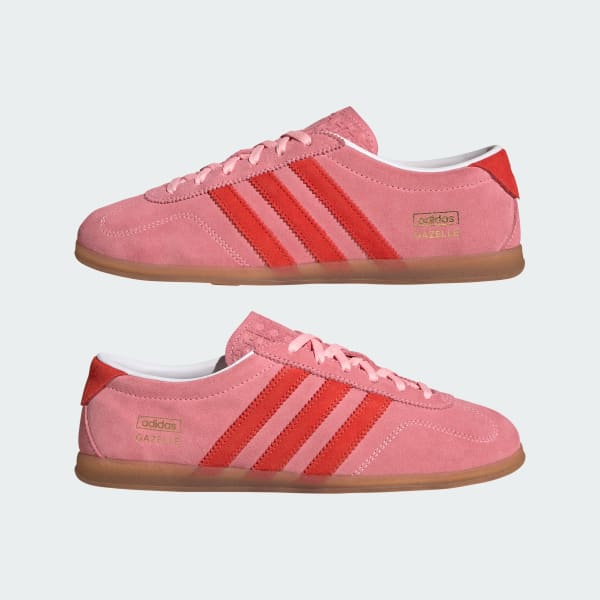 Sizing (W) adidas Gazelle Low Profile Rosa Chispa/Rojo/Goma IH6945