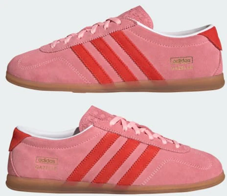 (W) adidas Gazelle Low Profile Rosa Chispa/Rojo/Goma IH6945 Sizing (W) adidas Gazelle Low Profile Rosa Chispa/Rojo/Goma IH6945