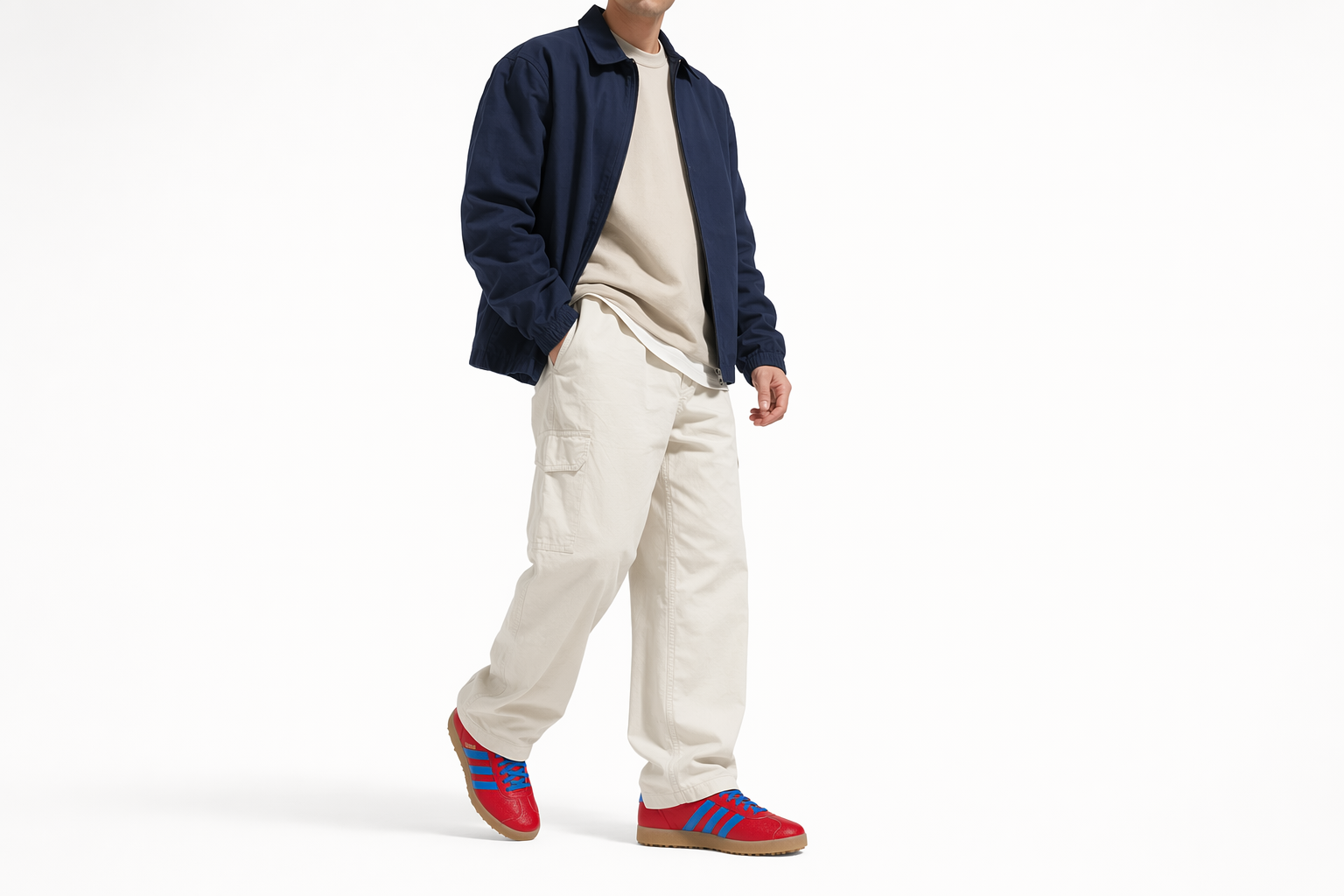 Order Adidas Gazelle Lux Spikeless Golf Shoes Better Scarlet/Blue Bird/Gum JQ7720
