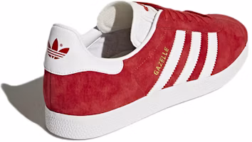 Shop 愛迪達 Gazelle 鮮紅色/白色/金屬金 S76228