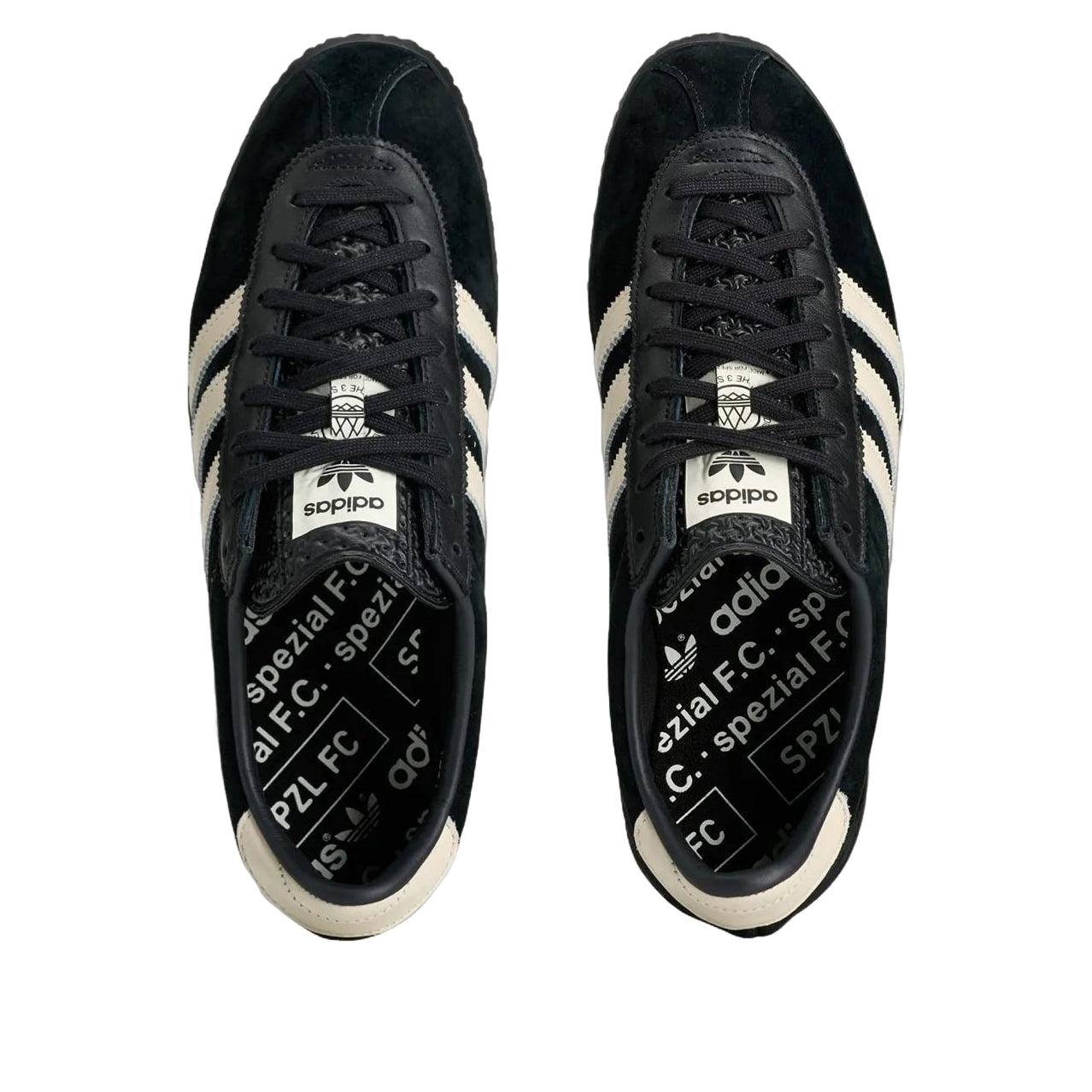 Lookbook 阿迪达斯 Gazelle SPZL F.C.「Core Black」黑色款 HP4248