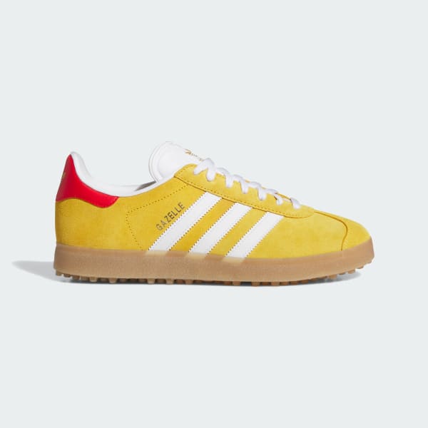 Adidas Gazelle Spikeless Bold Gold/Cloud White/Better Scarlet JS1896